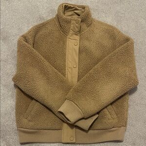 Vineyard Vines Tan Sherpa Jacket